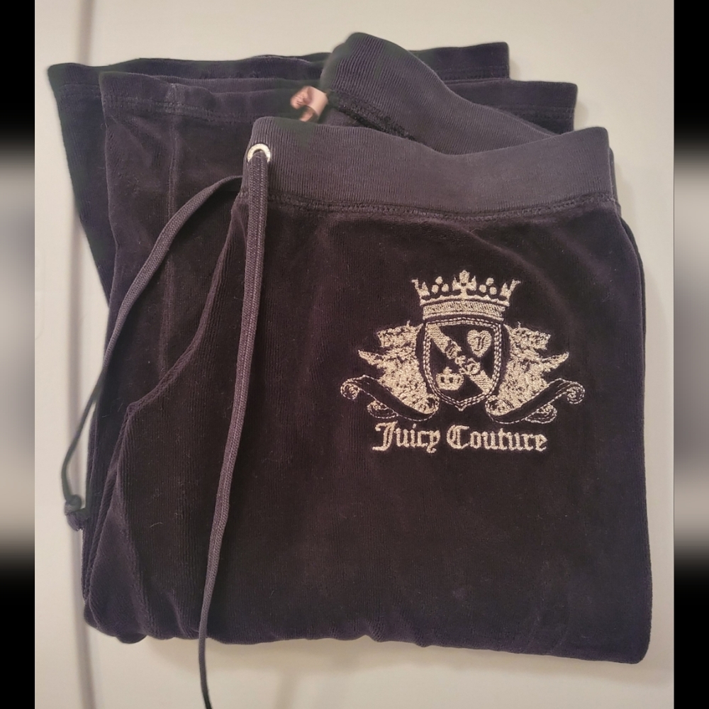 Vintage Juicy Couture velour track pants